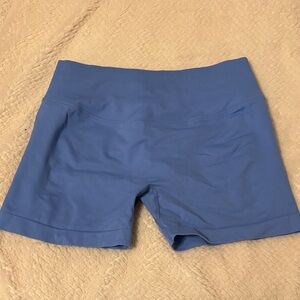 Women's Blue Bike Shorts